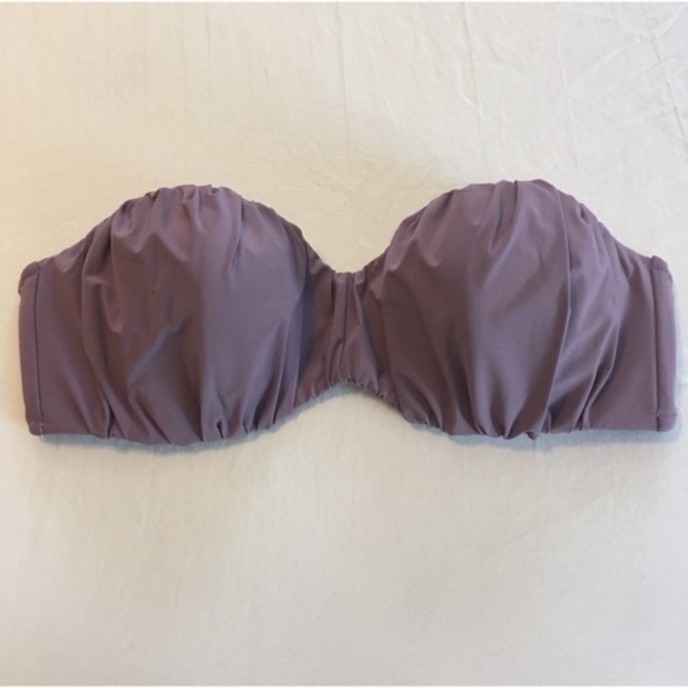 VS Rouched Strapless Swim top
